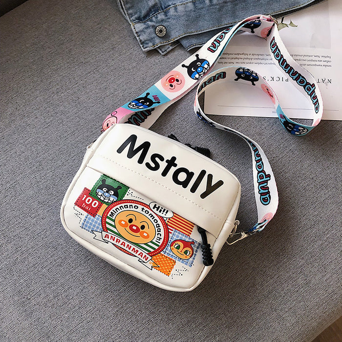 Wholesale PU Funny Ugly Cute Cartoon Cute Graffiti Shoulder Bag MOQ≥3 JDC-SD-Fangguan002