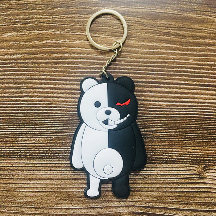 Keychains al por mayor para mochilas Bear Cartoon Anime Key Pvense PVC Key Pendence (M) Moq≥2 JDC-KC-HLA001