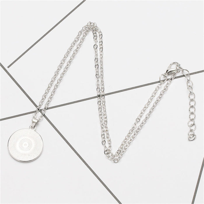 Wholesale Necklaces Alloy Round Glass Cartoon Necklaces (M) JDC-NE-NingX010