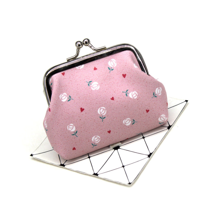 Wholesale Small Fresh Flower Coin Purse Student Small Wallet JDC-WT-QWang004