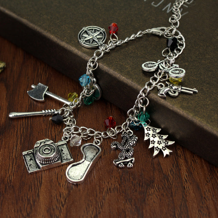 Wholesale Christmas gifts around the strange story bracelet JDC-BT-MuM001