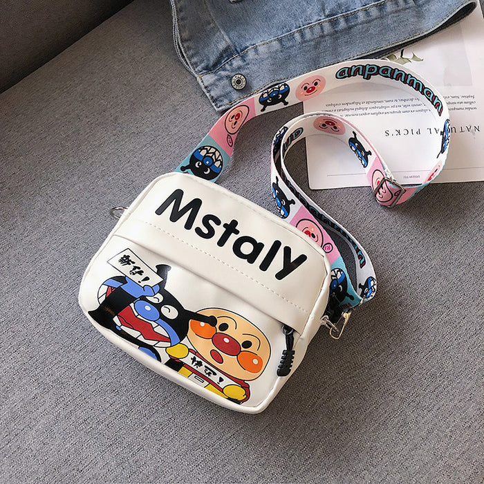 Wholesale PU Funny Ugly Cute Cartoon Cute Graffiti Shoulder Bag MOQ≥3 JDC-SD-Fangguan002