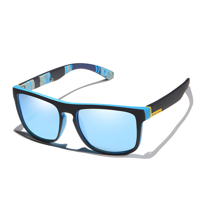 Wholesale Men's Sports Polarized Sunglasses Large Frame Square JDC-SG-JunY004
