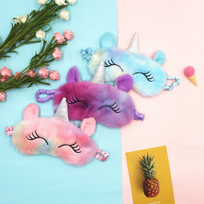 Wholesale Cute Plush Acrylic Eye Masks MOQ≥3 JDC-EM-AYM002