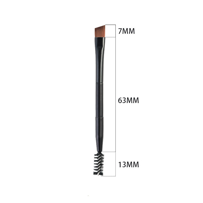 Wholesale Fiber Hair Makeup Brush Plastic Handle Double Head Brush Beauty Tools JDC-MB-OLM005