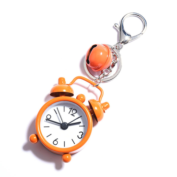 Wholesale Keychains Alloy Mini Alarm Clock JDC-KC-JXi016