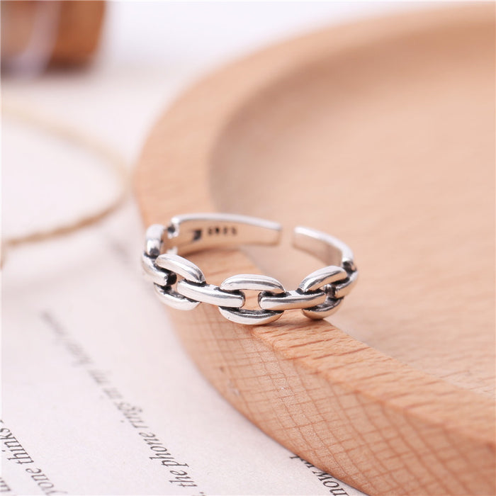 Wholesale S925 Silver Thai Silver Ring JDC-RS-CanD004
