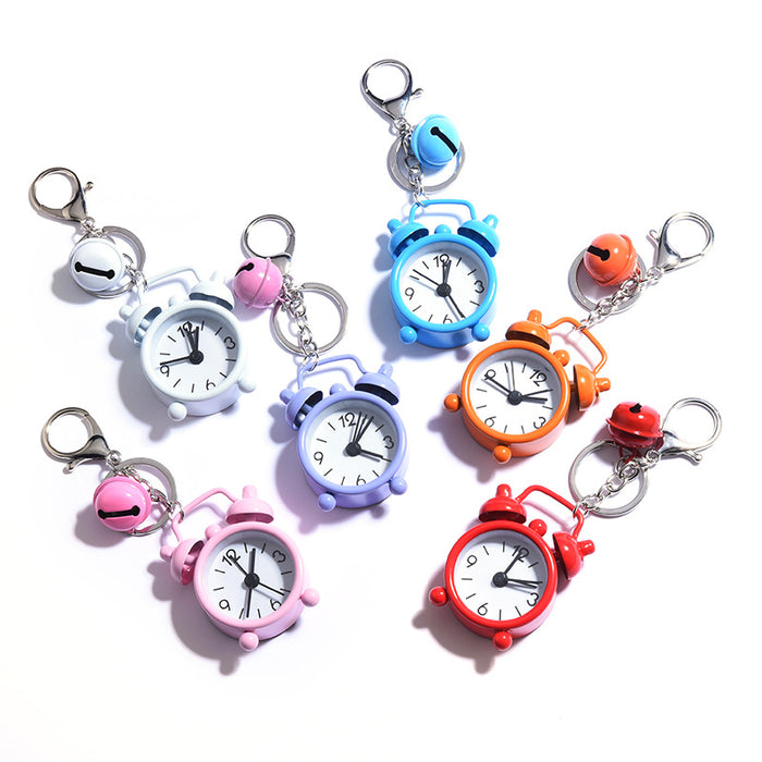 Wholesale Keychains Alloy Mini Alarm Clock JDC-KC-JXi016