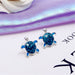 Jewelry WholesaleWholesale Turtle Opal Metal Earrings MOQ≥2 JDC-ES-BDuo001 Earrings 八朵 %variant_option1% %variant_option2% %variant_option3%  Factory Price JoyasDeChina Joyas De China
