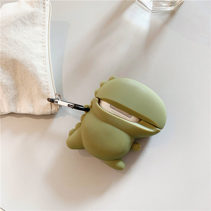 Wholesale Headphone Case Silicone Lightning T-Rex Airpods1/2 Protective Cover JDC-EPC-YSD030