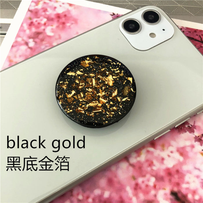 Ajuste al por mayor TPU Glitter Gold Foil retráctil MOQ≥2 JDC-PS-HWEI005