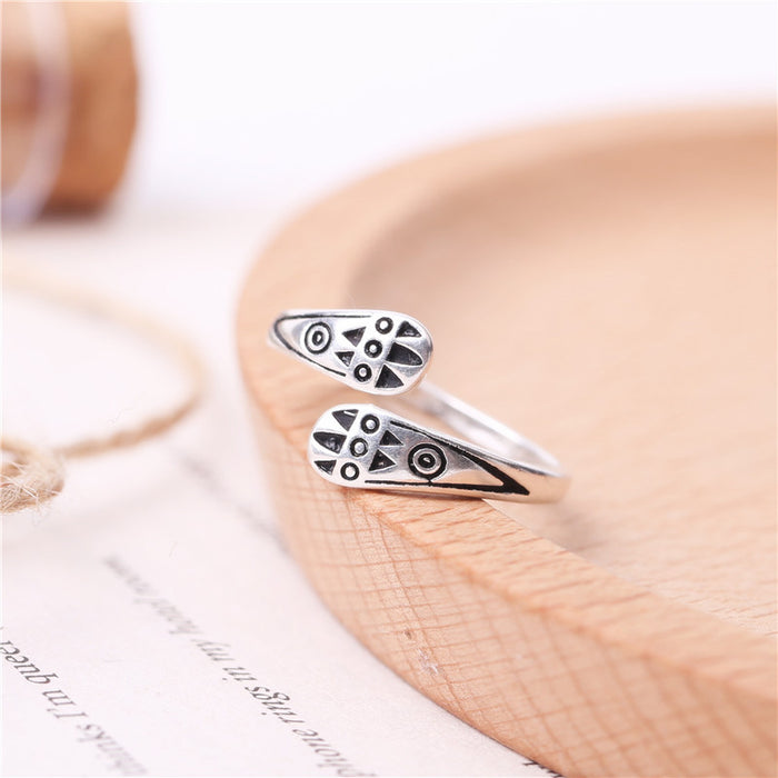 Wholesale S925 Silver Thai Silver Ring JDC-RS-CanD004