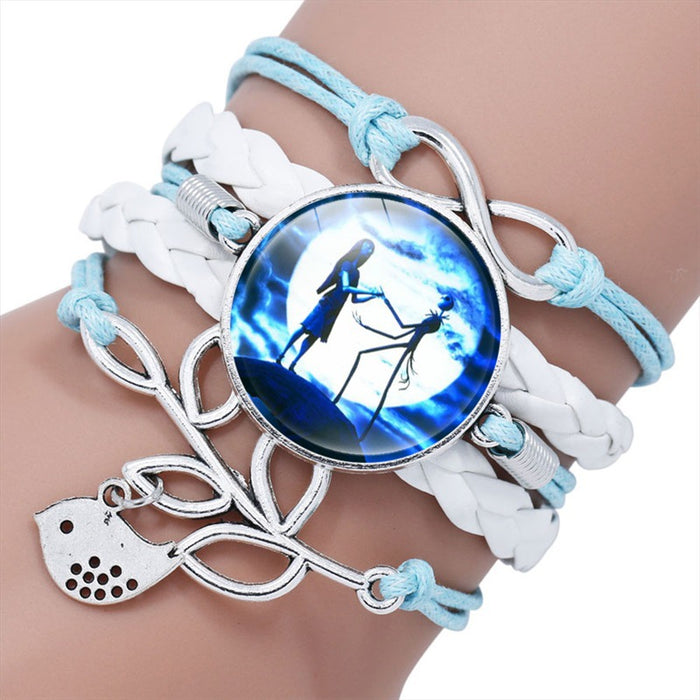 Wholesale Bracelet Cowhide Glass Movie Merchandise JDC-BT-NingX013