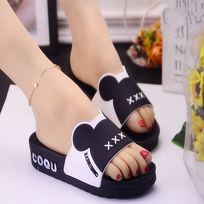 Wholesale household slippers household cartoon cute sandals and slippers JDC-SP-Lulu001
