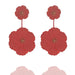Jewelry WholesaleWholesale Size Flower Earrings Fresh Camellia Shape Detachable MOQ≥2 JDC-ES-qifu008 Earrings 奇福 %variant_option1% %variant_option2% %variant_option3%  Factory Price JoyasDeChina Joyas De China