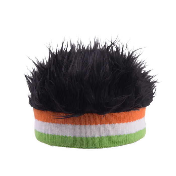 Wholesale wig landlord hat hip hop men and women wool knitted beanie MOQ≥2 JDC-FH-WenR009