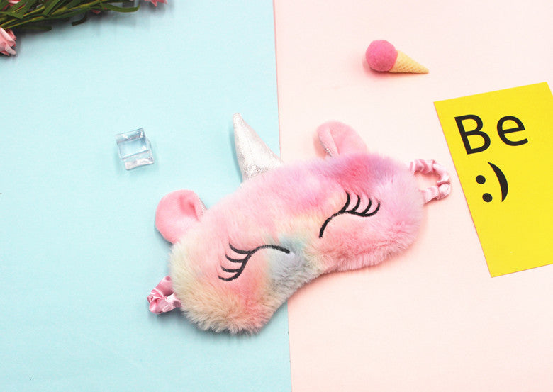 Wholesale Cute Plush Acrylic Eye Masks MOQ≥3 JDC-EM-AYM002