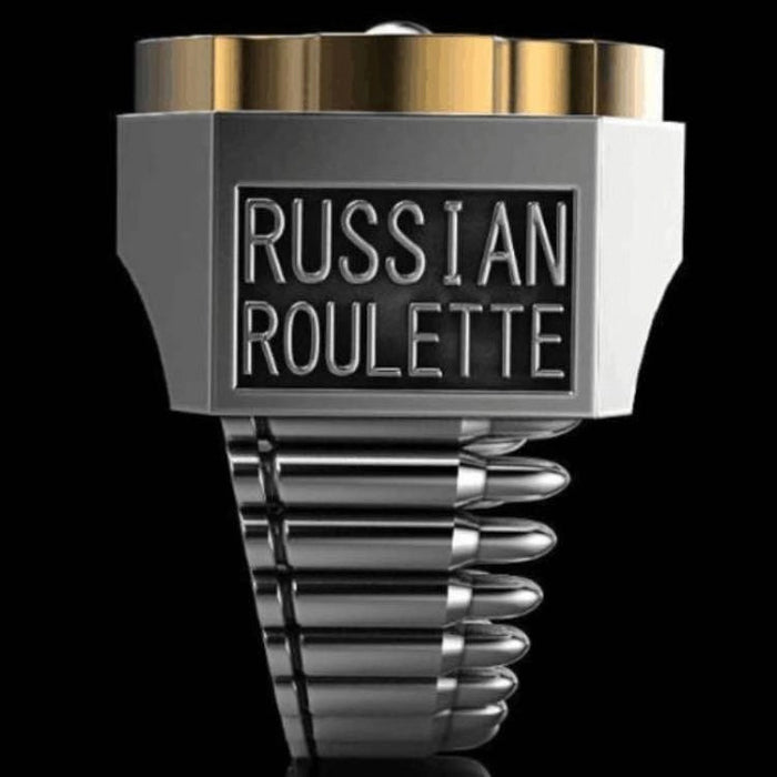Anillos de hombres de metal ruso ruso al por mayor JDC-RS-QIK015
