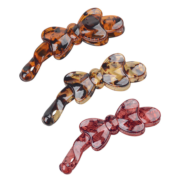 Wholesale High Quality Drop Resistant Resin Oxford Hair Clips JDC-HC-LanA002