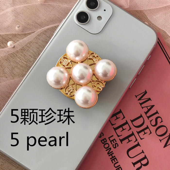Wholesale Grip TPU Pearl Airbag Retractable MOQ≥2 JDC-PS-HWei001