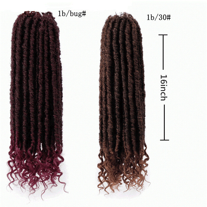 Wholesale Wigs High temperature silk can not be ironed African dirty braids Goddess Faux LocsMOQ≥3 JDC-WS-FNY009