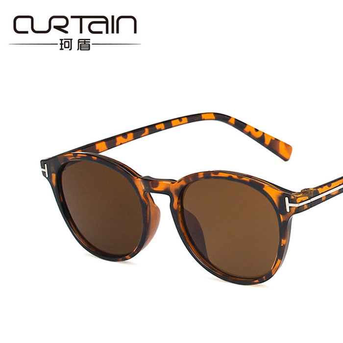 Wholesale T-shaped round frame sunglasses street fashion JDC-SG-KD166