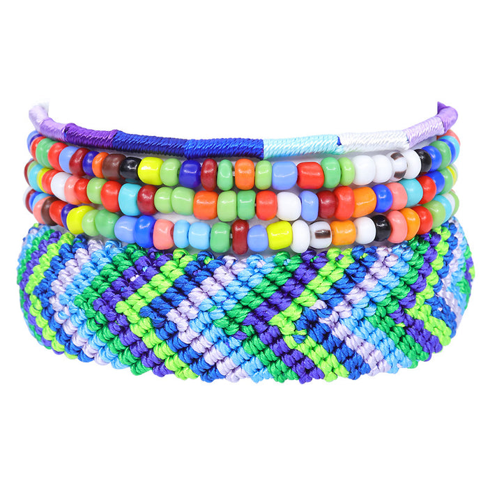 Wholesale graduation season hand-woven bracelet set of 5 pieces JDC-AS-Yiye01