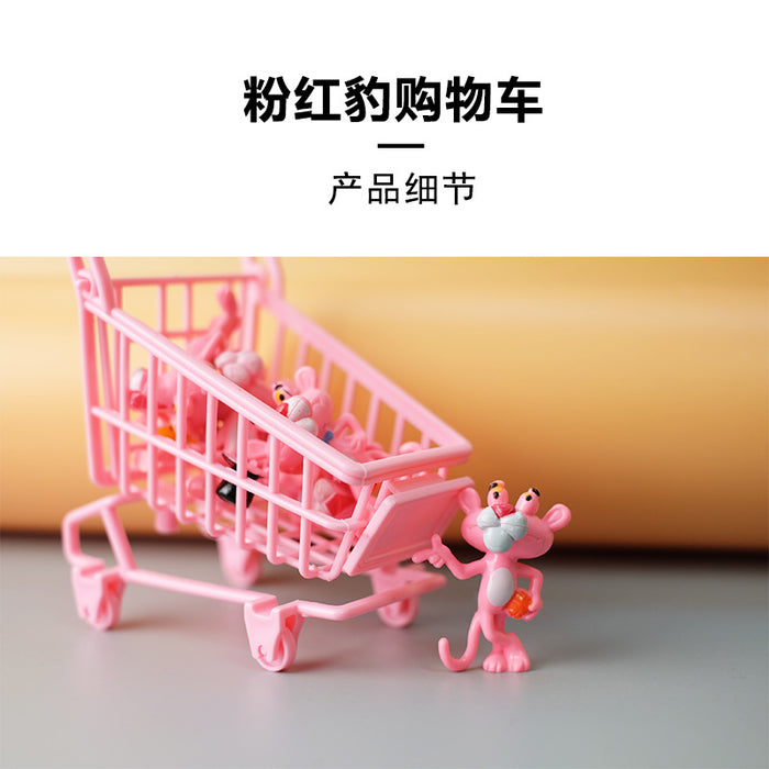 Wholesale Toy Pink Mini Cart Pink Panther MOQ≥3 JDC-FT-OuLiu001