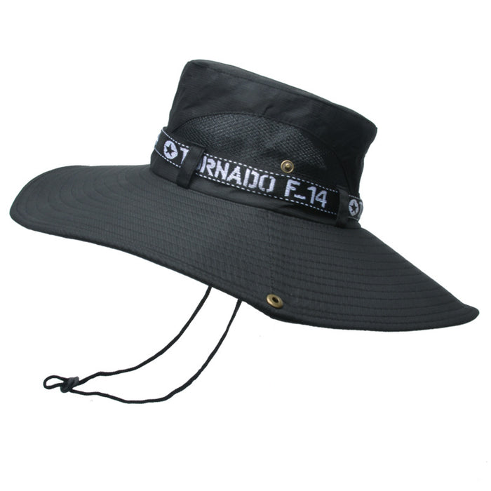 Wholesale sun protection sunshade fishing hat summer super large brim sunhat MOQ≥2 JDC-FH-BG003