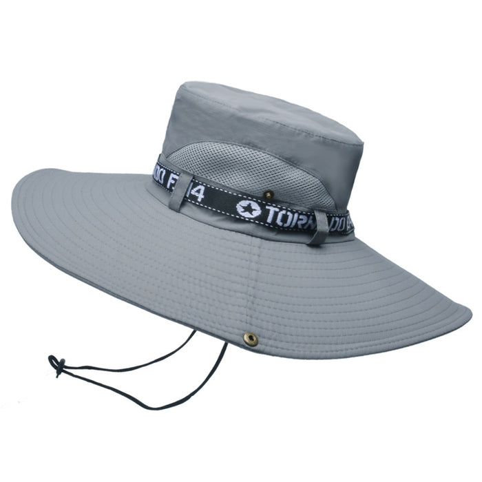 Wholesale sun protection sunshade fishing hat summer super large brim sunhat MOQ≥2 JDC-FH-BG003
