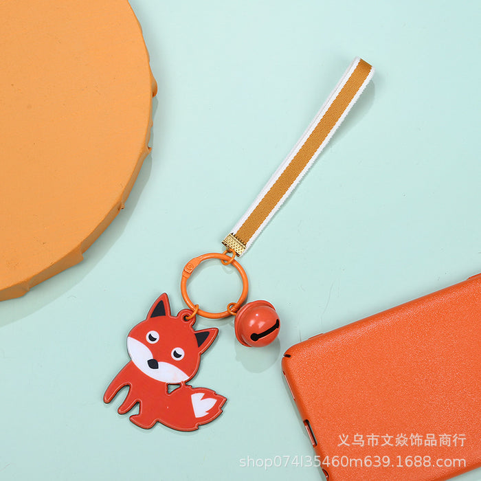 Wholesale cartoon animal acrylic key ring phone case DIY pendant MOQ≥3 JDC-KC-WYan007