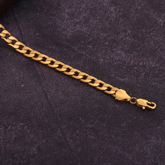 Wholesale Gold Necklace Plated 18K Gold Not Fading JDC-NE-YuJ002