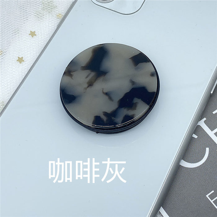 Wholesale Imitation Tortoiseshell Black Bottom Cell Phone Airbag Holder MOQ≥2 JDC-PS-WeiJiu035