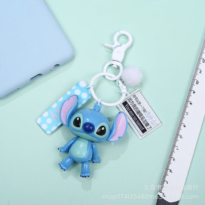 Wholesale keychain bag pendant cute doll MOQ≥3 JDC-KC-WYan001