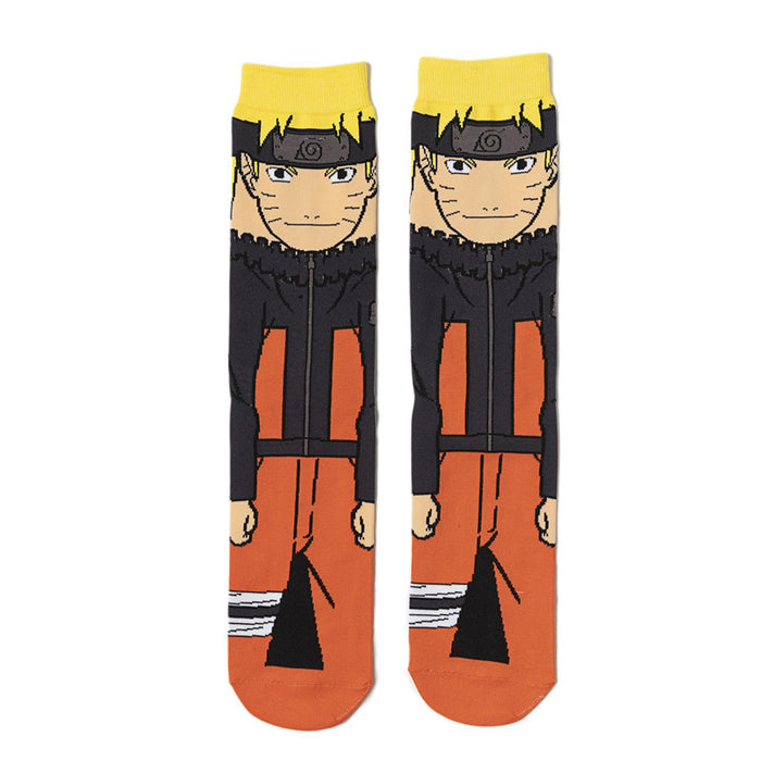 Wholesale socks fabric cartoon character skateboard socks trend (M) JDC-SK-HuiHe011