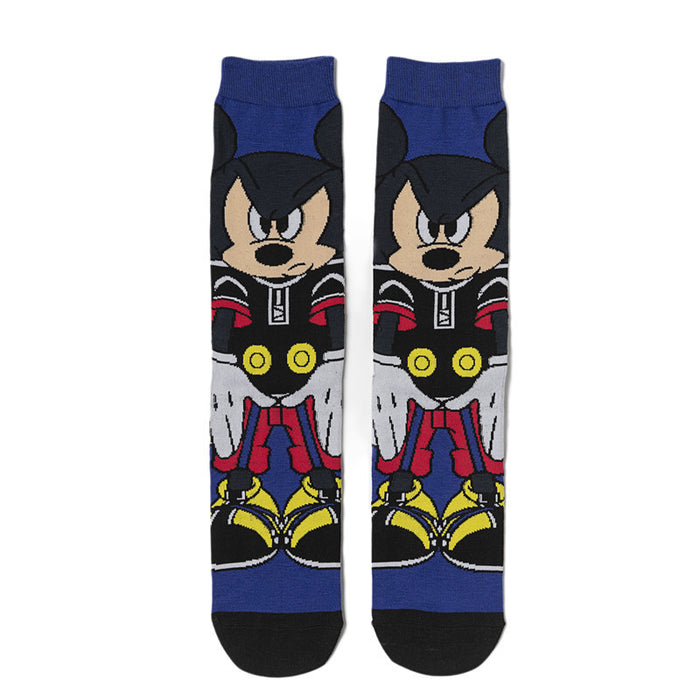 Wholesale socks fabric cartoon character skateboard socks trend (M) JDC-SK-HuiHe011