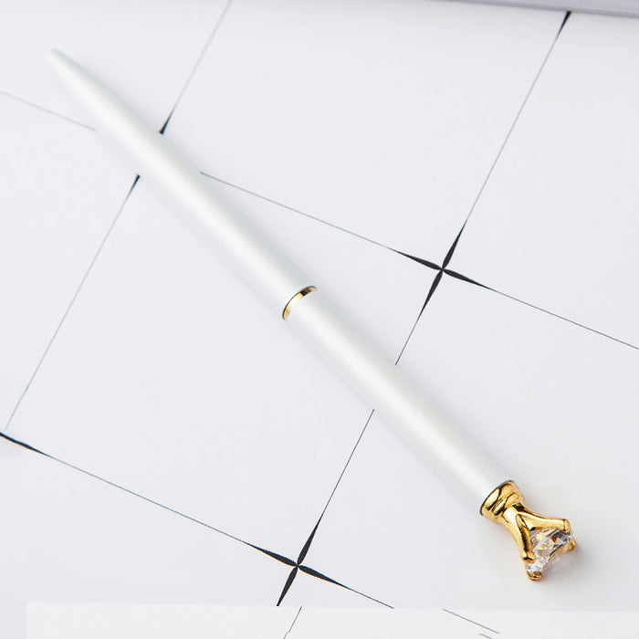 Wholesale Diamond Metal Ballpoint Pen MOQ≥2 JDC-BP-Huah075
