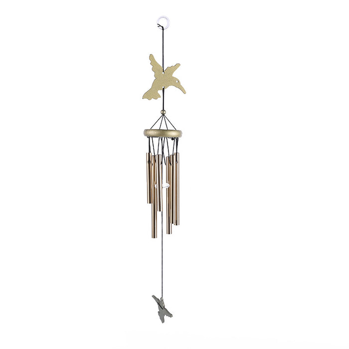 Wholesale Butterfly Wood Metal Aluminum Pipe Wind Chime JDC-WC-ZYang002