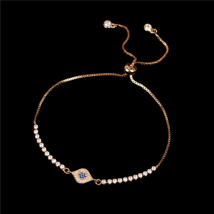 Wholesale Bracelet Copper Colored Diamond Adjustable JDC-BT-TianY009