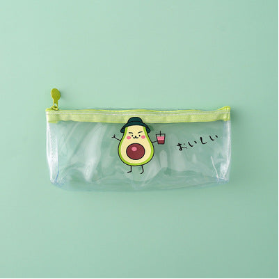 Wholesale Pencil Bag PVC Cute Transparent Stationery Box MOQ≥2 JDC-PB-YUNKE014