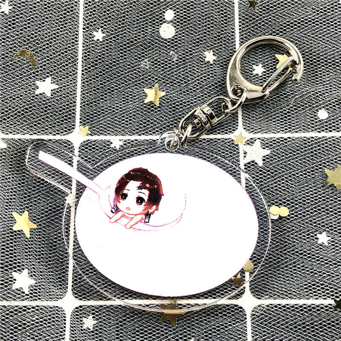 Wholesale Acrylic Cute Keychain (M) JDC-KC-TMMY009