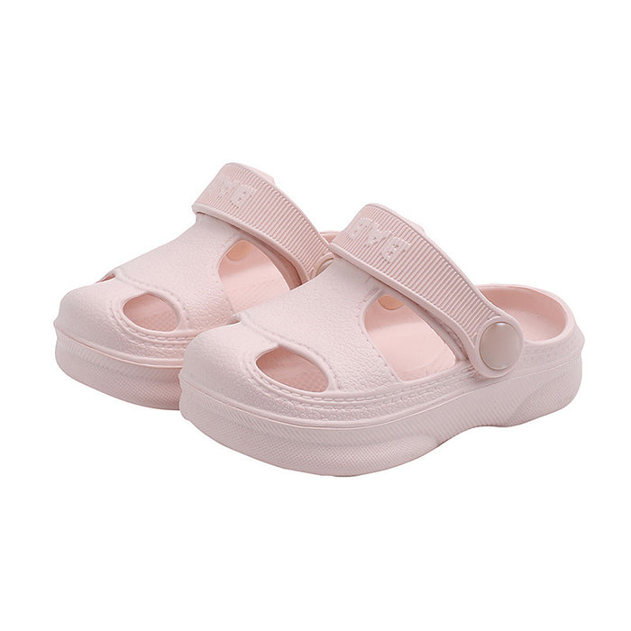 Wholesale children's cave shoes soft-soled beach shoes cartoon sandals and slippers JDC-SD-WanL003