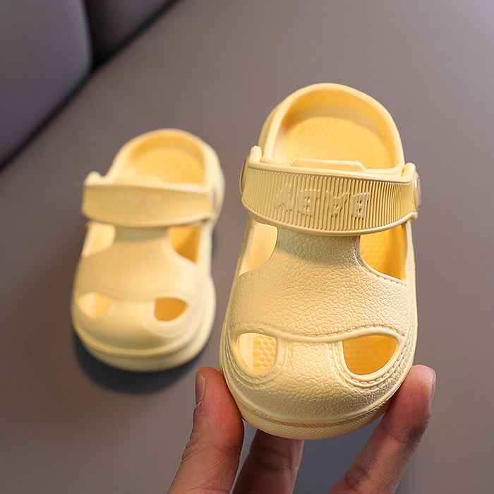 Zapatos de cueva para niños al por mayor zapatos de playa de suela suave sandalias y zapatillas JDC-SD-WANL003