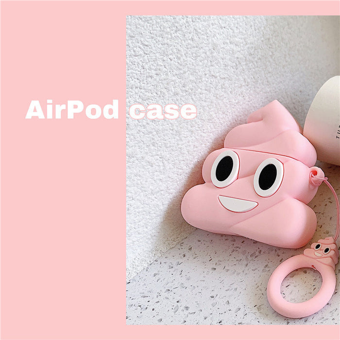Wholesale Headphone Shell Silicone Funny Expression Pack Airpods1/2 Protective Cover JDC-EPC-YSD023