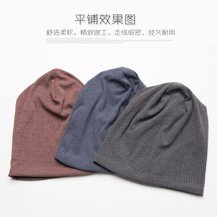 Wholesale Hat Cotton Winter Warm Stretch Heap Cap JDC-FH-ChangH003