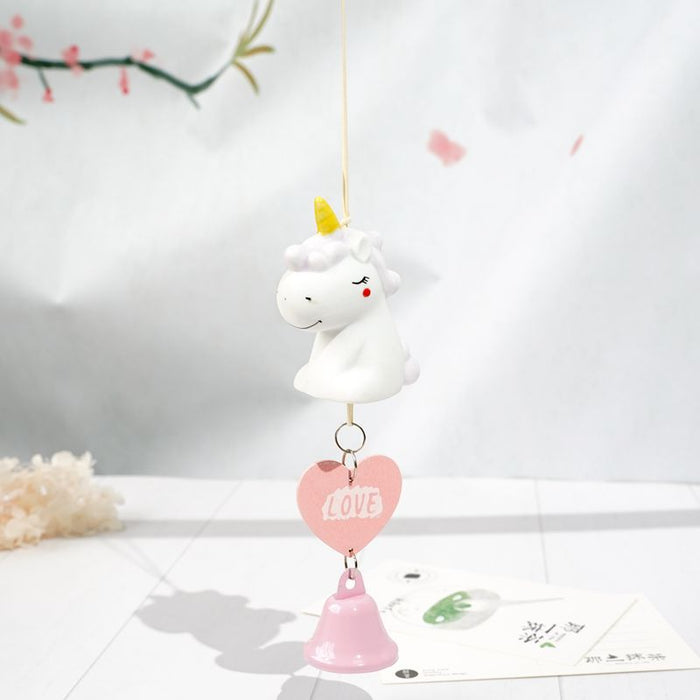 Wholesale ceramic wind chimes cute cartoon pastoral JDC-WC-YXiang001