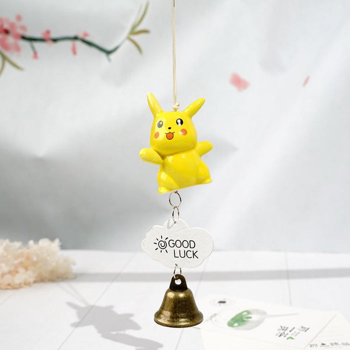 Wholesale ceramic wind chimes cute cartoon pastoral JDC-WC-YXiang001