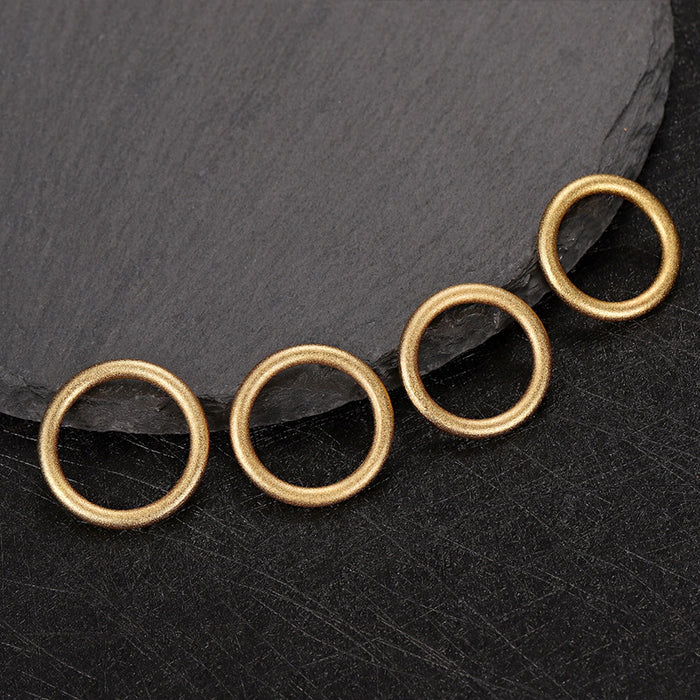 Wholesale Copper Gold Plated Rings JDC-RS-QLX037