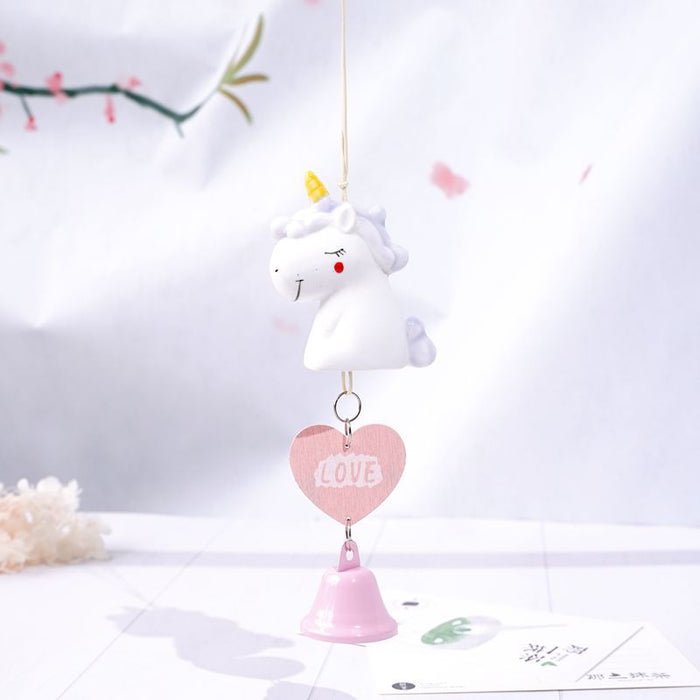 Wholesale ceramic wind chimes cute cartoon pastoral JDC-WC-YXiang001