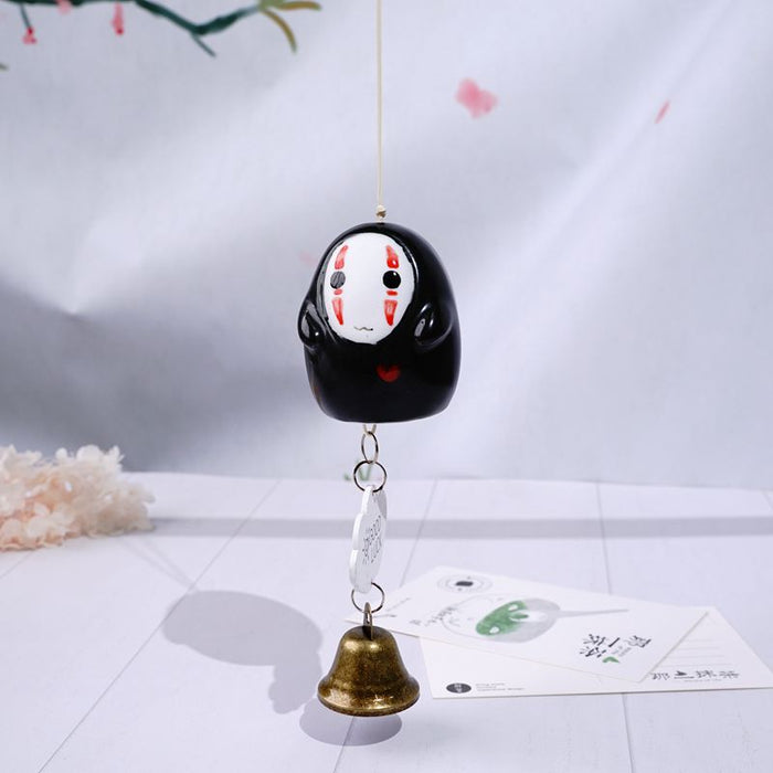 Wholesale ceramic wind chimes cute cartoon pastoral JDC-WC-YXiang001